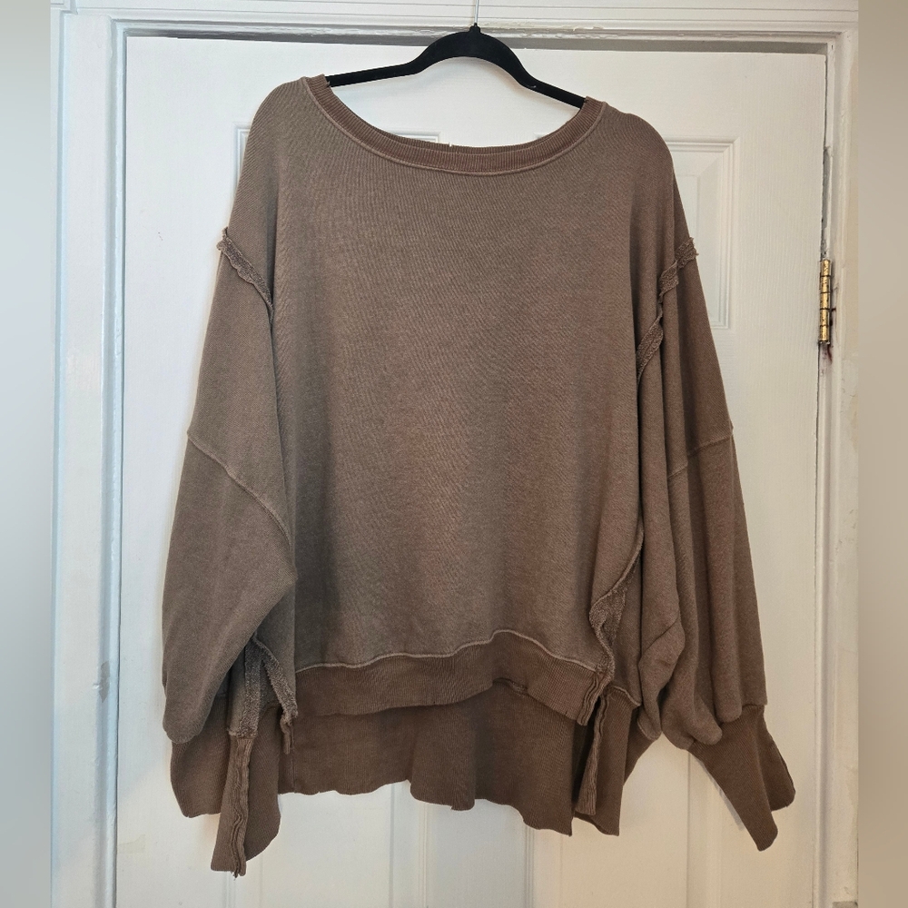 We The Free By Free People Camden Oversized Sweatshirt